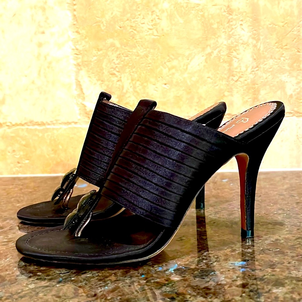 Bourne jeweled sandal heels